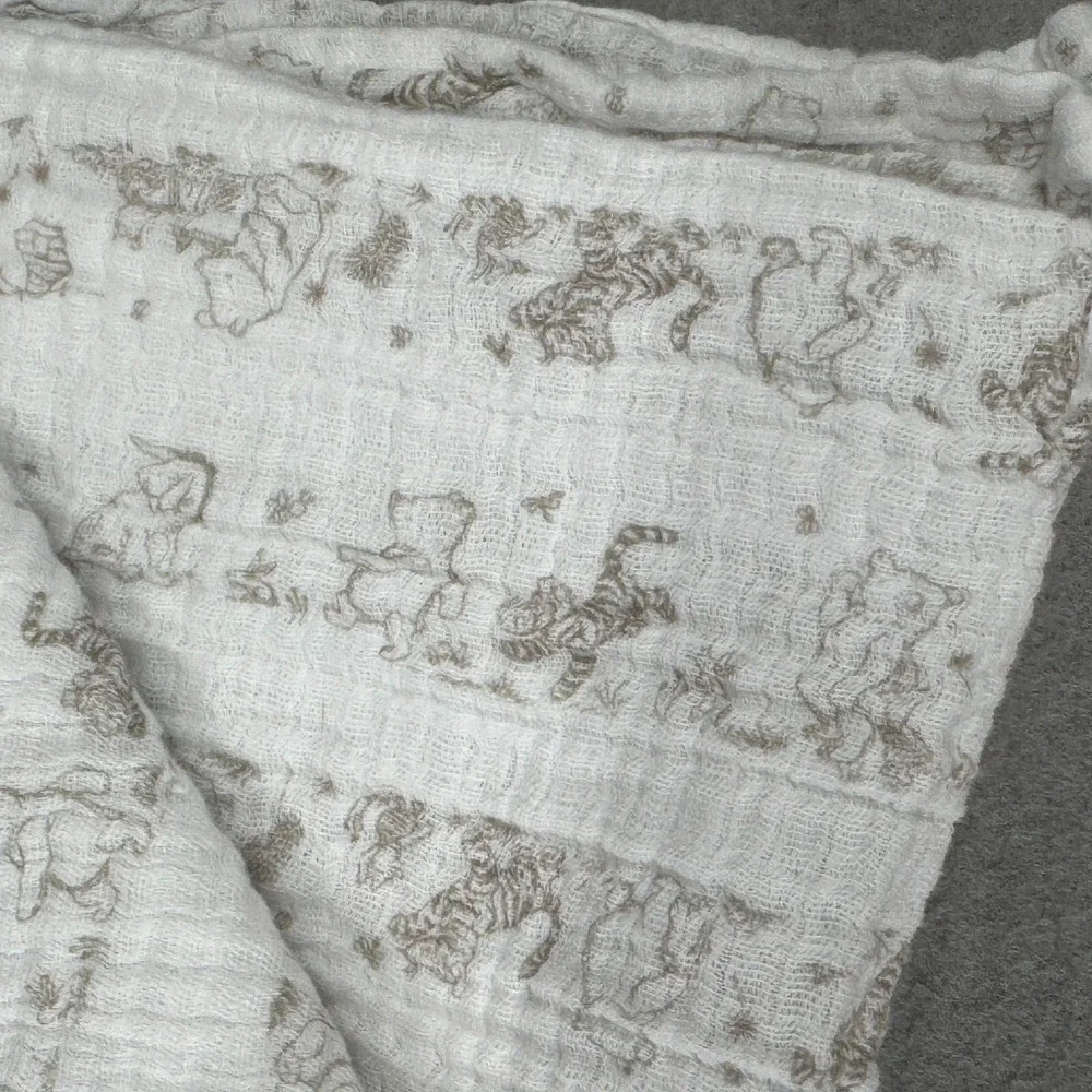 Winnie The Pooh Aden‎ Anais Swaddle Blanket Disney Muslin Tigger Eeyore Neutral